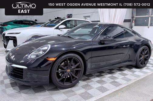Jet Black Metallic 2019 Porsche 911 Carrera