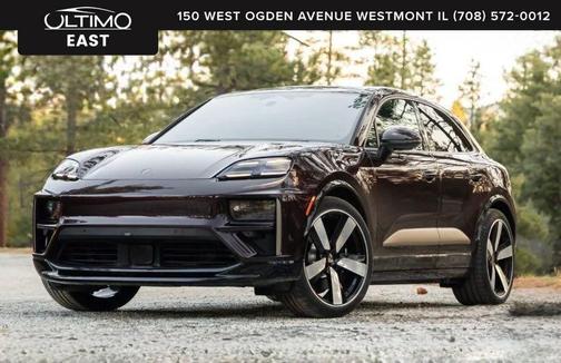 Black 2025 Porsche Macan Macan Electric Turbo