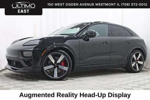 Black 2025 Porsche Macan Macan Electric Turbo