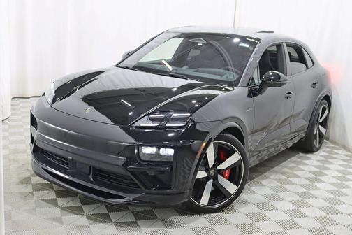 Black 2025 Porsche Macan Macan Electric Turbo
