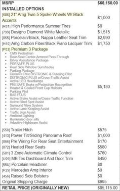 2019 Mercedes-Benz AMG GLE 43 Base 4MATIC