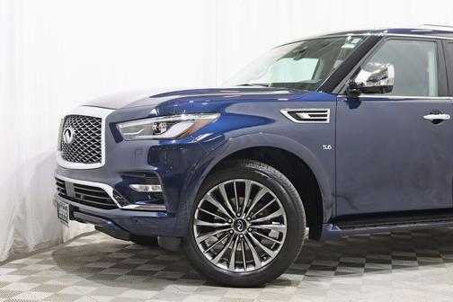 Hermosa Blue 2018 INFINITI QX80 Base