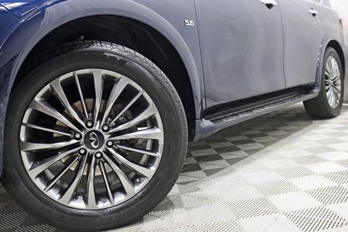 Hermosa Blue 2018 INFINITI QX80 Base