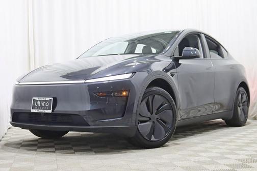 Stealth Grey 2026 Tesla Model Y Long Range Launch Series
