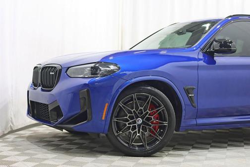 Blue Metallic 2023 BMW X3 M AWD