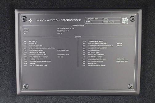 Grigio Titanio Metallic 2022 Ferrari Roma Base