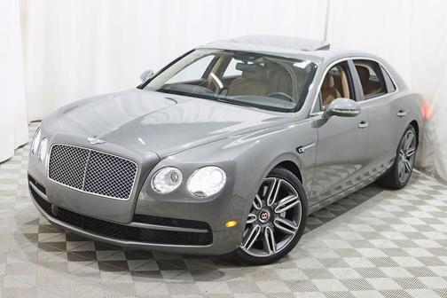 Dark Gray Satin 2016 Bentley Flying Spur V8