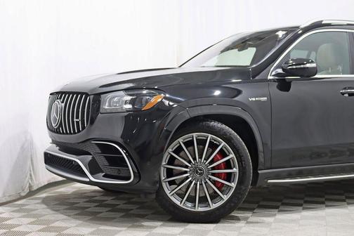 Obsidian Black Metallic 2021 Mercedes-Benz AMG GLS 63 Base