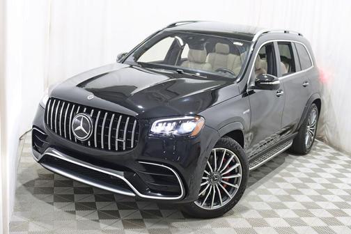 Obsidian Black Metallic 2021 Mercedes-Benz AMG GLS 63 Base