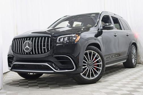 Obsidian Black Metallic 2021 Mercedes-Benz AMG GLS 63 Base