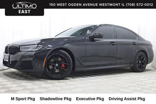 Black Sapphire Metallic 2022 BMW 530 i xDrive