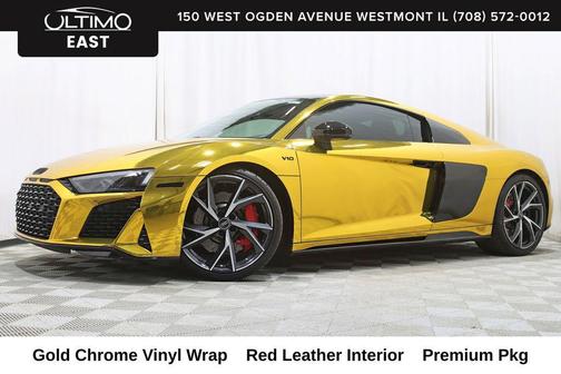 Mythos Black Metallic 2021 Audi R8 5.2 V10