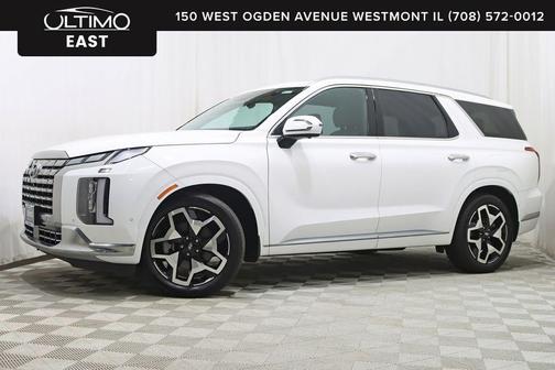 Hyper White 2023 Hyundai PALISADE Calligraphy