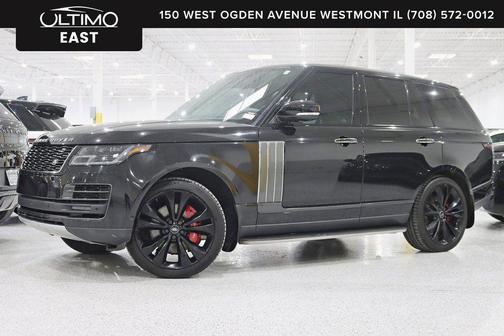 Santorini Black Metallic 2021 Land Rover Range Rover 5.0L V8 Supercharged SV Autobiography