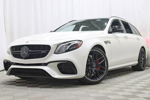 designo Diamond White Metallic 2018 Mercedes-Benz AMG E 63 S 4MATIC