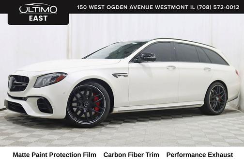 designo Diamond White Metallic 2018 Mercedes-Benz AMG E 63 S 4MATIC