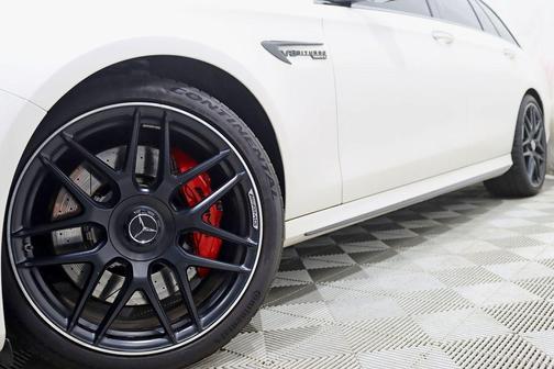 designo Diamond White Metallic 2018 Mercedes-Benz AMG E 63 S 4MATIC