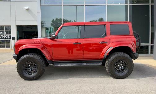 Hot Pepper Red Metallic Tinted Clearcoat 2024 Ford Bronco Raptor