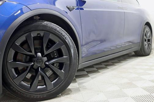 Deep Blue Metallic 2022 Tesla Model X Dual Motor All-Wheel Drive