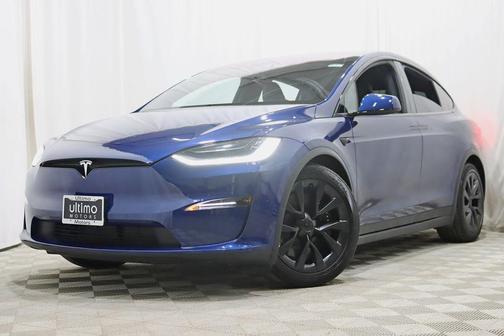 Deep Blue Metallic 2022 Tesla Model X Dual Motor All-Wheel Drive
