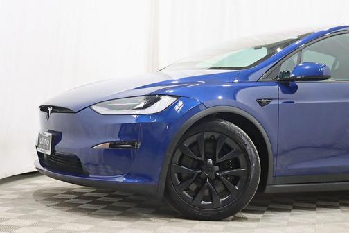 Deep Blue Metallic 2022 Tesla Model X Dual Motor All-Wheel Drive