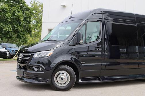 Black 2026 Mercedes-Benz Sprinter 3500XD High Roof