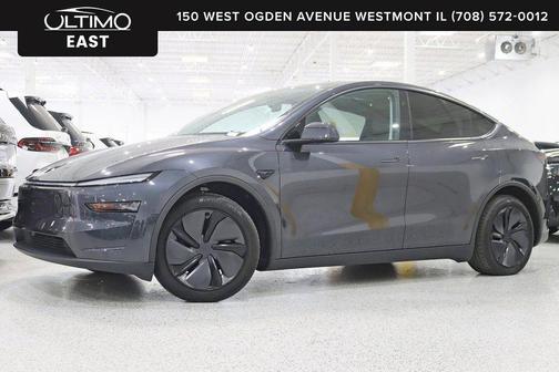 Stealth Grey 2026 Tesla Model Y Long Range Launch Series