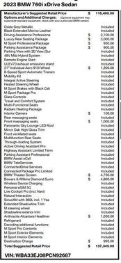 2023 BMW 760 i xDrive