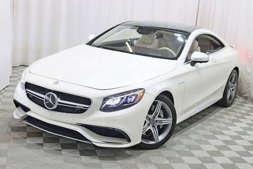 White 2016 Mercedes-Benz AMG S 63 4MATIC