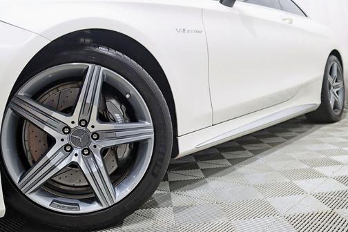 White 2016 Mercedes-Benz AMG S 63 4MATIC