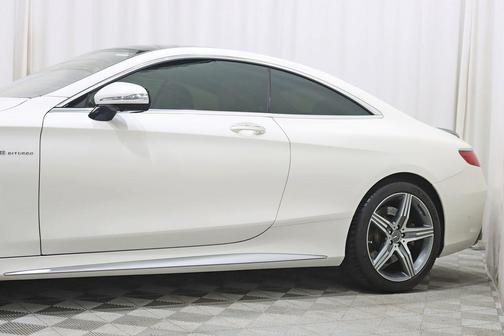 White 2016 Mercedes-Benz AMG S 63 4MATIC