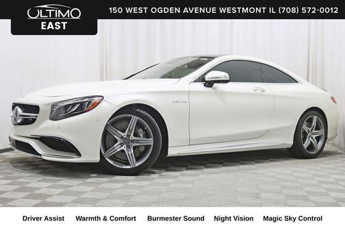 White 2016 Mercedes-Benz AMG S 63 4MATIC