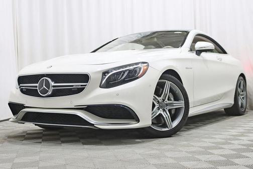 White 2016 Mercedes-Benz AMG S 63 4MATIC