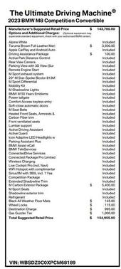 2023 BMW M8 Competition