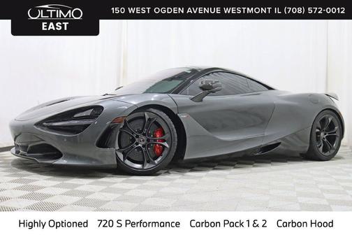 Storm Gray 2018 McLaren 720S Performance