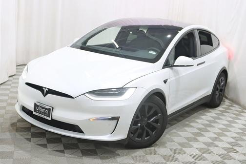 Pearl White Multi-Coat 2021 Tesla Model X Long Range Dual Motor All-Wheel Drive