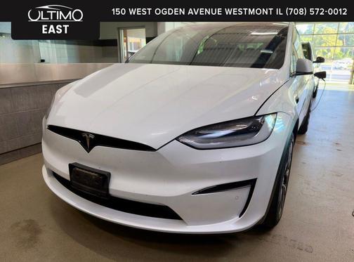 Pearl White Multi-Coat 2021 Tesla Model X Long Range Dual Motor All-Wheel Drive