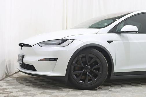 Pearl White Multi-Coat 2021 Tesla Model X Long Range Dual Motor All-Wheel Drive