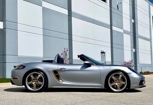 GT Silver Metallic 2022 Porsche 718 Boxster 25 Years