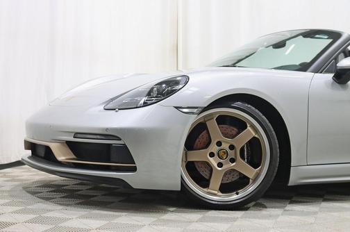 GT Silver Metallic 2022 Porsche 718 Boxster 25 Years