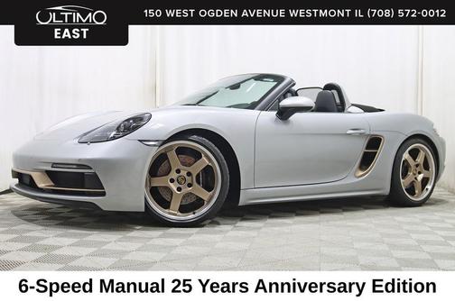 GT Silver Metallic 2022 Porsche 718 Boxster 25 Years