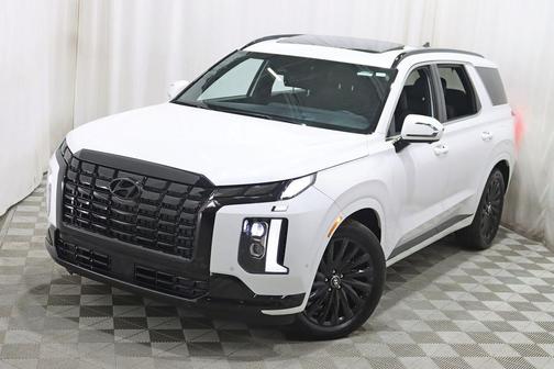 Hyper White 2025 Hyundai PALISADE Calligraphy Night Edition