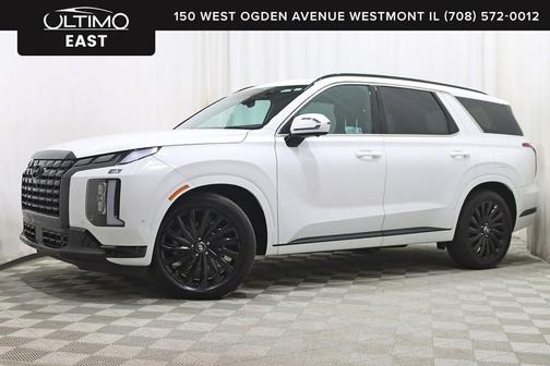 Hyper White 2025 Hyundai PALISADE Calligraphy Night Edition