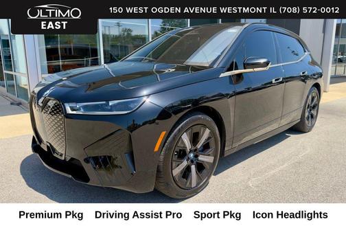 Black Sapphire Metallic 2023 BMW iX xDrive50