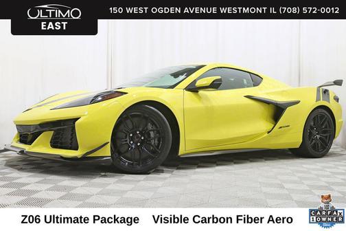 Accelerate Yellow Metallic 2024 Chevrolet Corvette Z06
