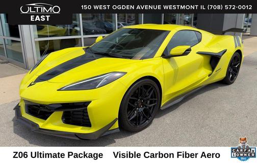 Accelerate Yellow Metallic 2024 Chevrolet Corvette Z06