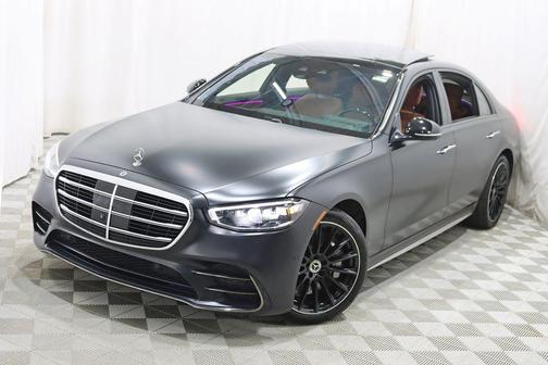 Black 2024 Mercedes-Benz S-Class 4MATIC