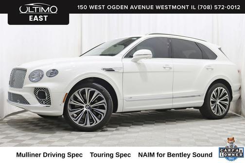 Glacier White 2021 Bentley Bentayga V8