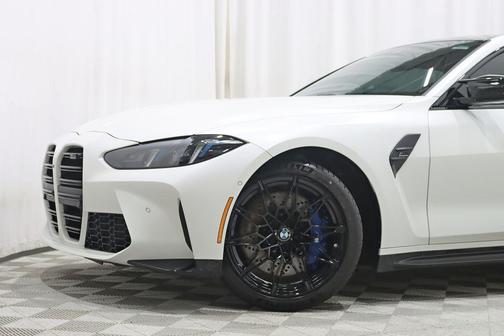 Frozen Brilliant White Metallic 2026 BMW M4 Competition xDrive
