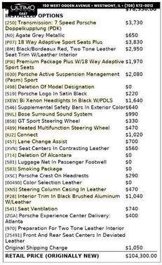 2018 Porsche 718 Boxster GTS